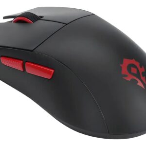 Mouse Gamer World of Warcraft Horda PAW3395 Preto